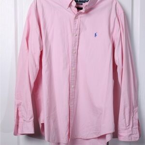 Pink Ralph Lauren Men’s Oxford